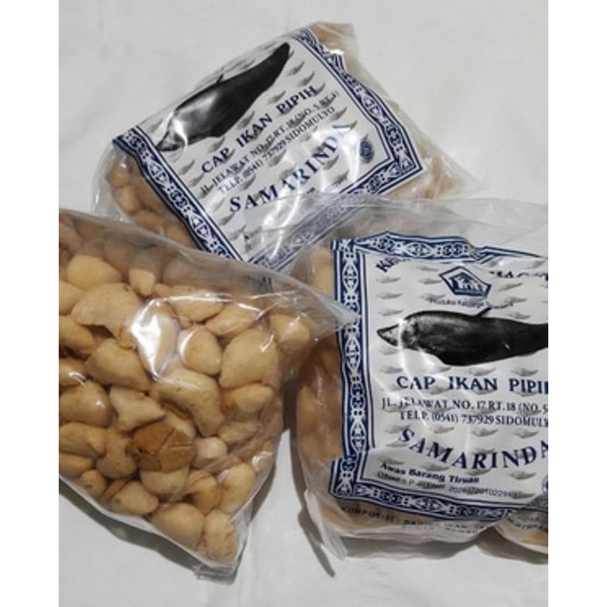 

Amplang Kerupuk Kuku Macan cap Ikan Pipih khas Samarinda 200gr