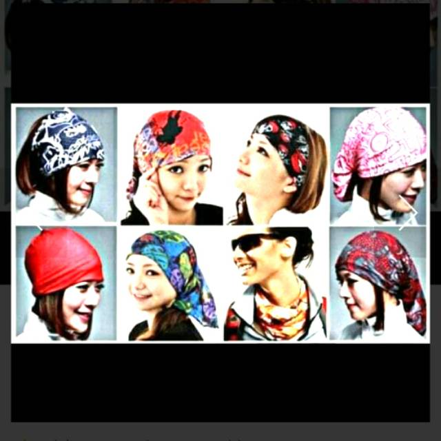 MASKER BAFF / BANDANA MOTIF BAGUS UNTUK WANITA DAN PRIA