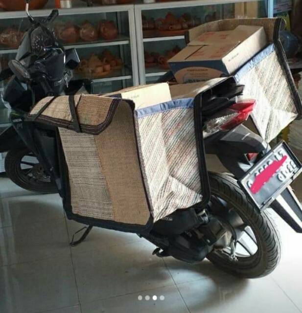 TAS OBROK TAS KURIR MOTOR  BAHAN KUAT