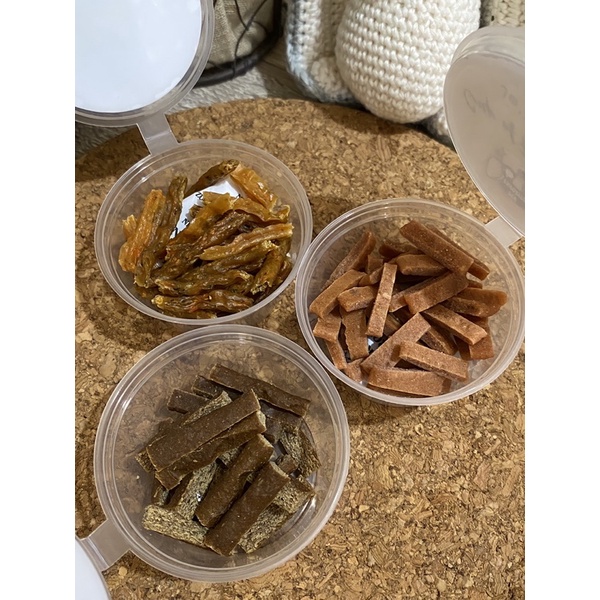 JERKY STRIPES in CUP OF HAPPINESS, Snack sehat Sugar Glider