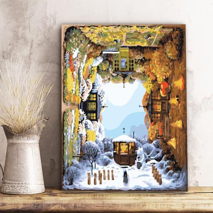 

NEW! PAINT BY NUMBER KIT DIGITAL OIL PAINTING DIY LUKISAN 40 X 50 SERI G ALAT LUKIS TERLARIS DAN MURAH AL2