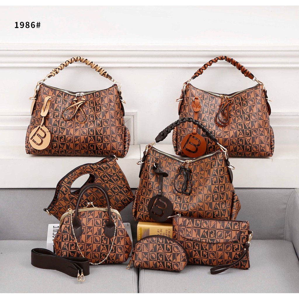 Tas Bonia Beauborg Hobo 5in1 Monogram #1986