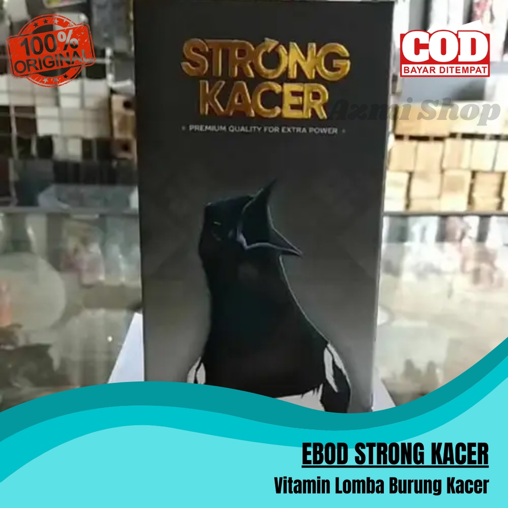 Strong Kacer Ebod Jaya Vitamin Supplement Burung Obat Lomba Burung Penambah Birahi Power Doping Kace