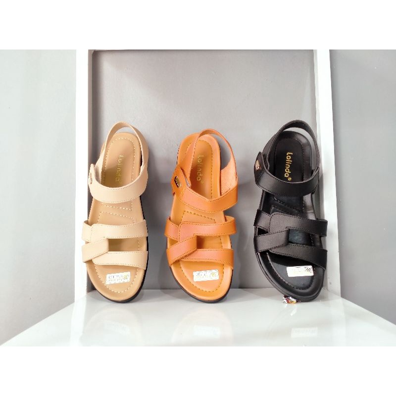 sendal wanita tali teplek lolinda