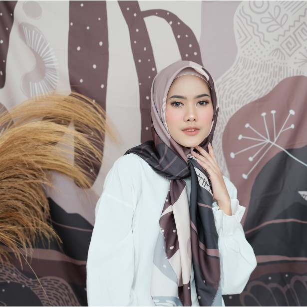 KERUDUNG SEGI EMPAT PRINTING MOTIF JILBAB SEGIEMPAT HIJAB SEGIEMPAT SCARF MALIQA