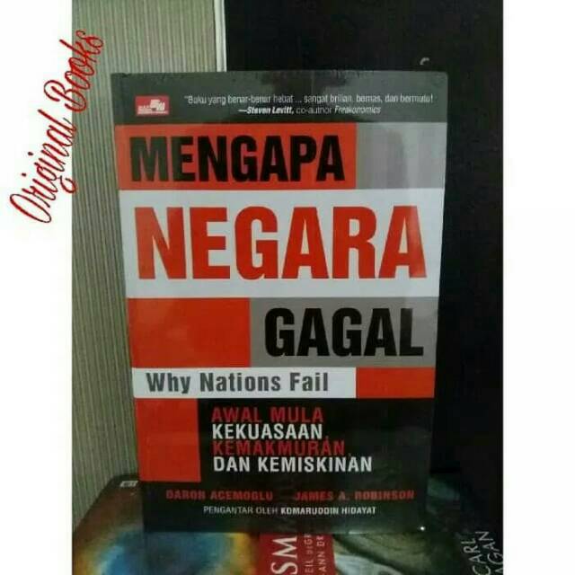 Original Buku Mengapa Negara Gagal Why Nations Fail (New Cover)

by Daron Acemoglu james A. Robinson