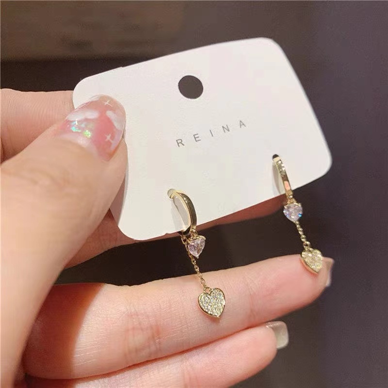 Anting Rumbai Desain Gemini Unik Bahan s925 Silver 2022 Untuk Anak Perempuan