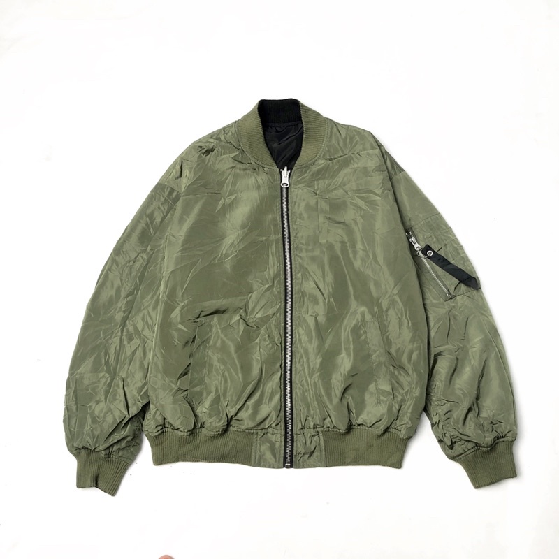 CLRIDE REVERSIBLE BOMBER JACKET