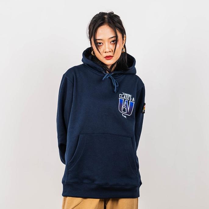 [COD] W.Essentiels X FTH X My Hero Academia Class 1-A Squadron Hoodie Navy [COD]