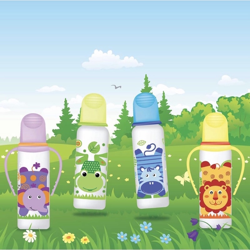 Botol Minum Bayi Baby Safe Botol susu bayi Balita Anak Batita LUCU CEWEK COWOK berpegangan pontianak