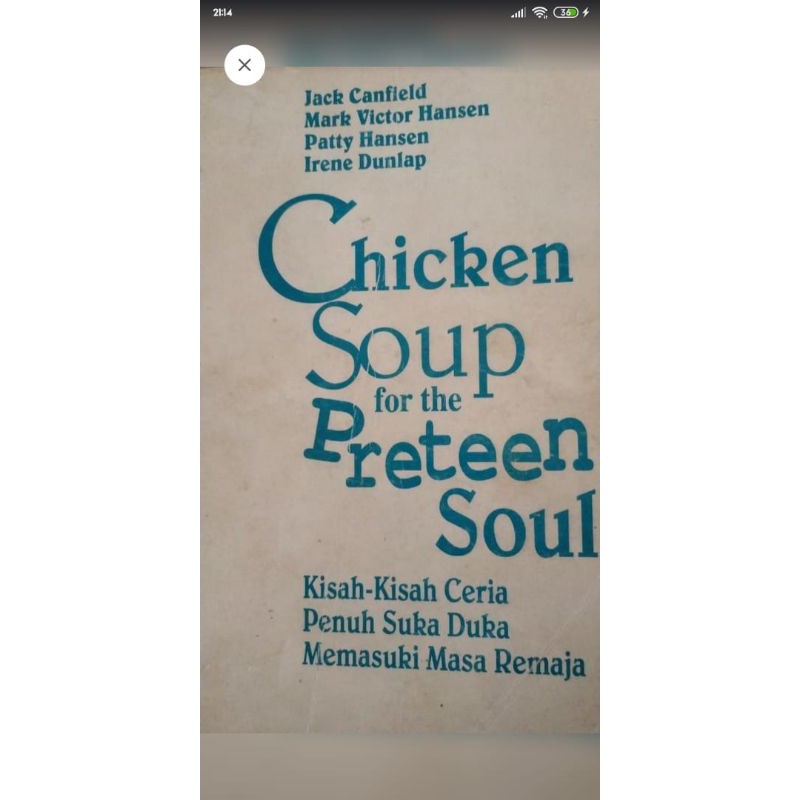 novel chicken soup