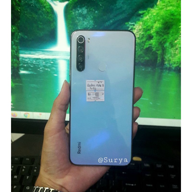 XIAOMI REDMI NOTE 8 3 32 GB SECOND MURAH GARANSI 1 BULAN