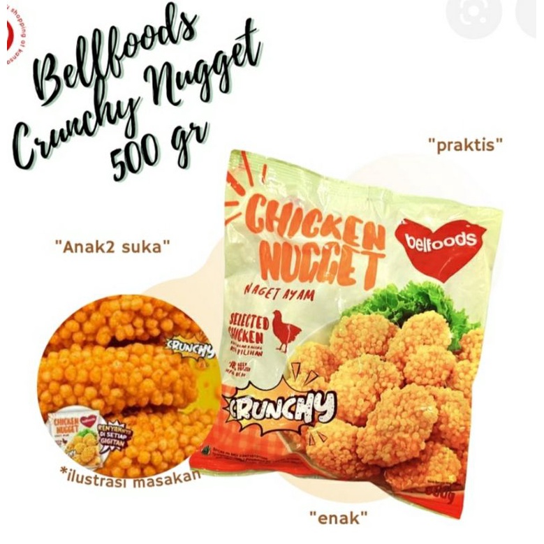 Jual Belfoods Premium Nugget Crunchy | Shopee Indonesia