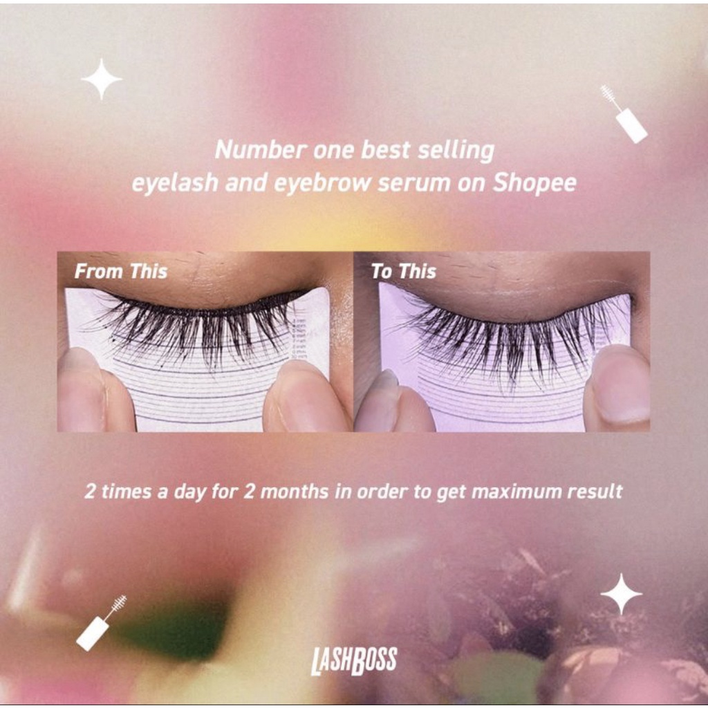 READY Lash and brow Rapunzel Serum by Lash Boss serum Bulu mata dan Alis