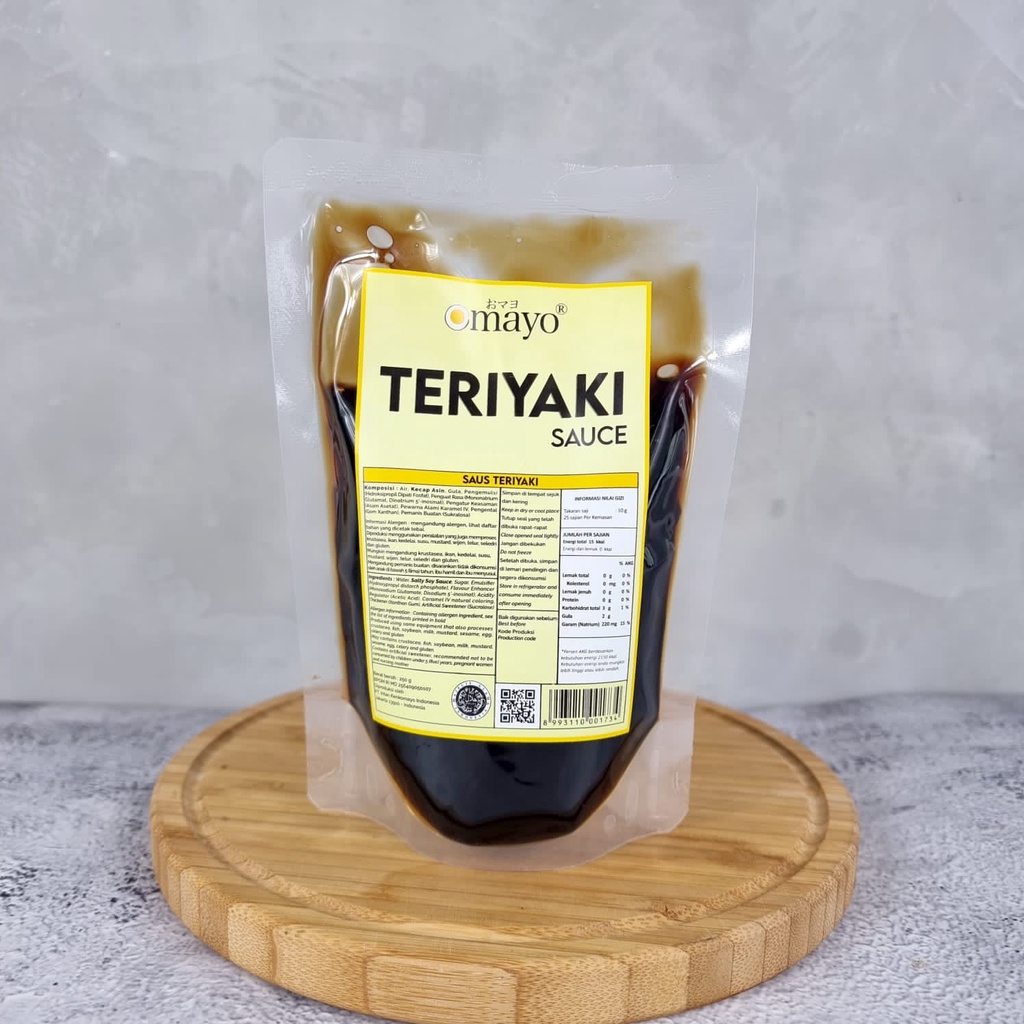 

Teriyaki Sauce / Saus Teriyaki / Bumbu Teriyaki 250gr
