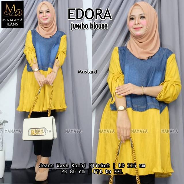 Edora Jumbo Blouse by Mamaya