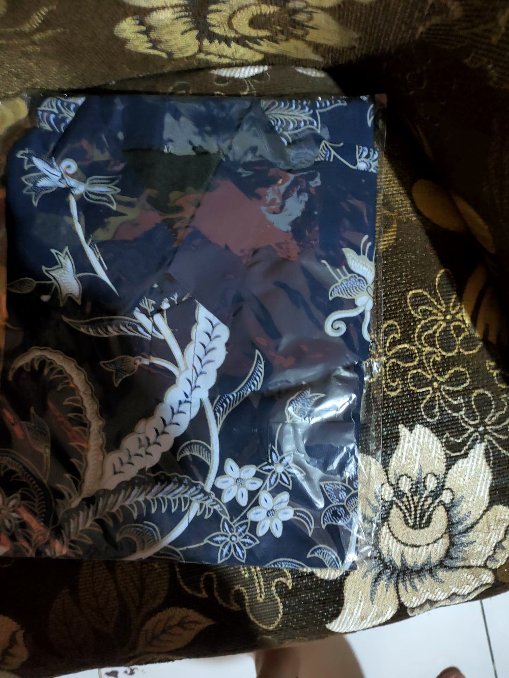 Proboseto Kuning Kemeja Batik Pria Full Furing Bahan Katun Cabut Primisima