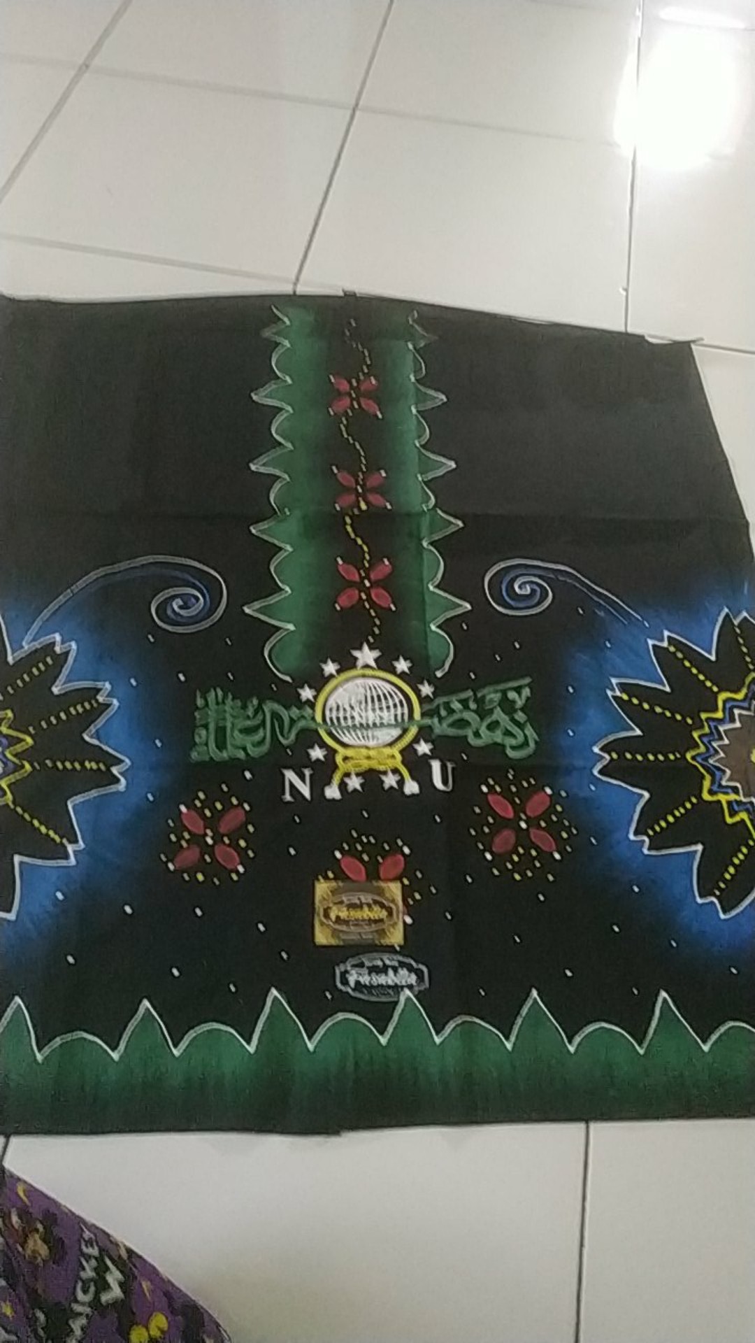 Sarung Batik Anak Seni Lukis Size 100x170cm / Sarung Batik Anak Cap Malam