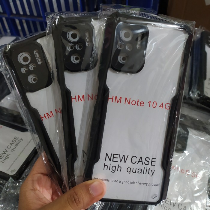 S/P- CASING Case Airbag Shockproof HardCase Xiaomi Redmi Note 10S Fuze Case Spigen SP by POA