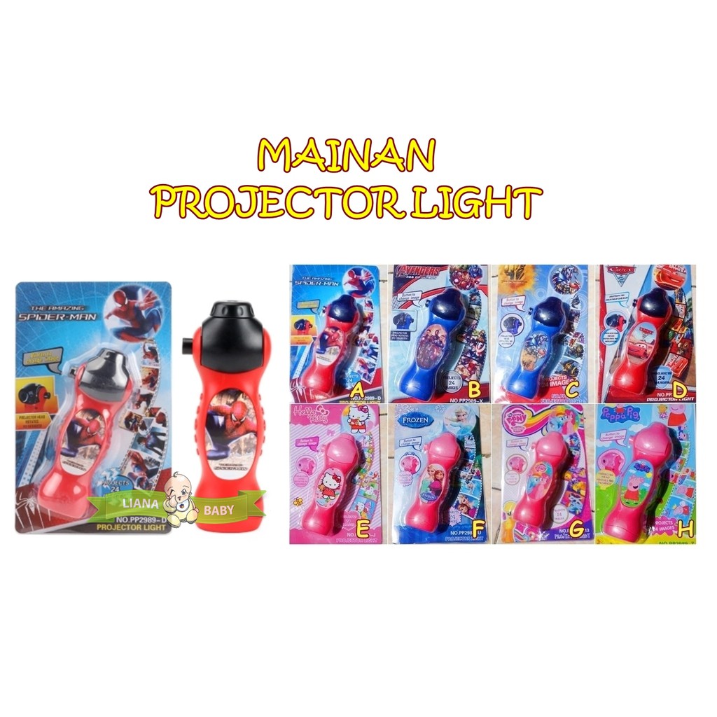 MAINAN PROJECTOR LIGHT / MAINAN PROYEKTOR