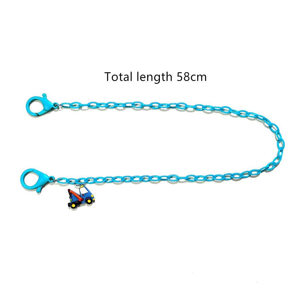 R-flower Face Cover Chain Multicolor Kartun Tutul Sapi Api Truk Rantai Akrilik Rantai Kacamata