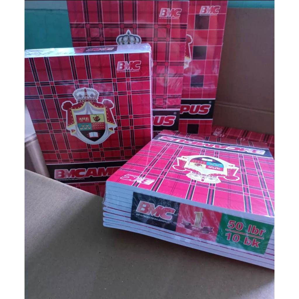 

PROMO Buku Tulis BIG BOSS BMCAMPUS per pak isi 10 buku
