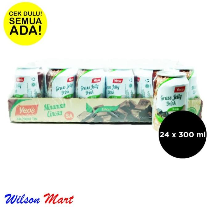 

YEOS GRASS JELLY CINCAU ISI 24 X 300 ML