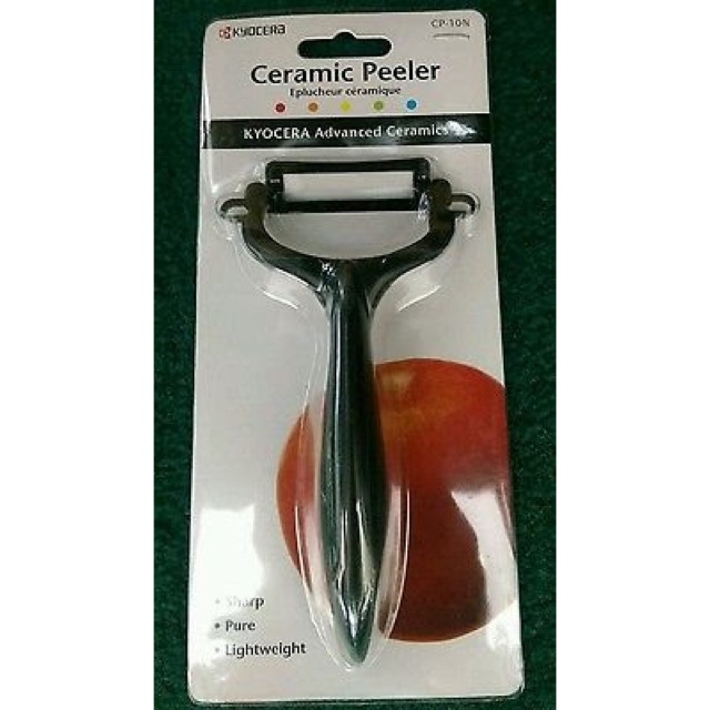 kyocera ceramic peeler black