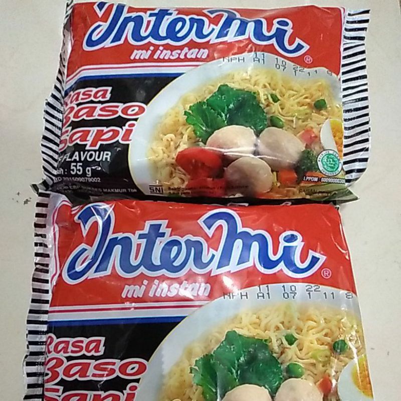 Intermi Mie instant 55 gr 1 bks