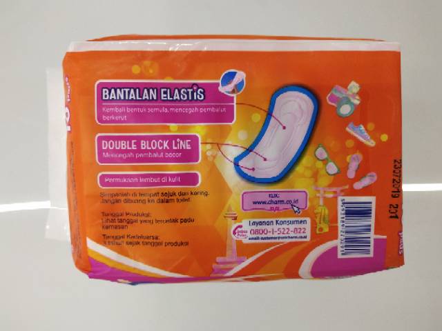 CHARM BODY FIT EXTRA MAXI 23CM 10 PADS NEW