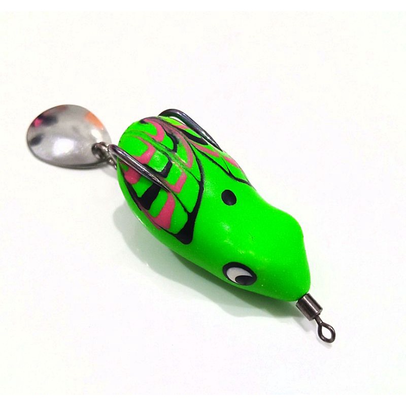 Curut killer 3.5 cm soft frog casting gabus