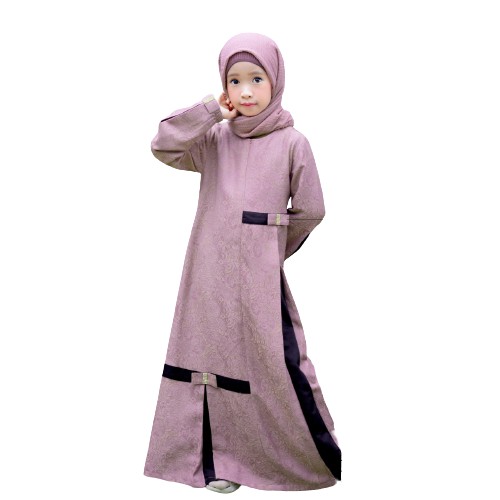Baju Keluarga Sarimbit Gamis Anak ESA 03 Endomoda Best Seller 2021
