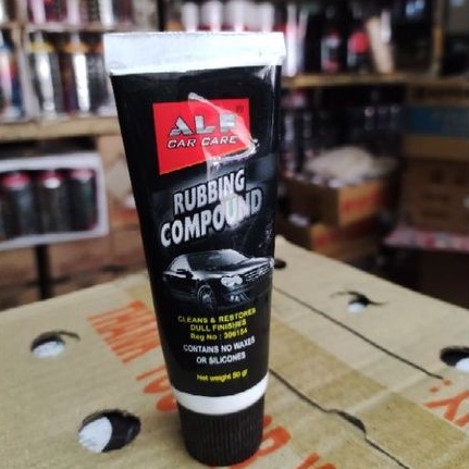 Penghilang Baret halus Rubbing Compound / Kompon alfa Care care 50 gram