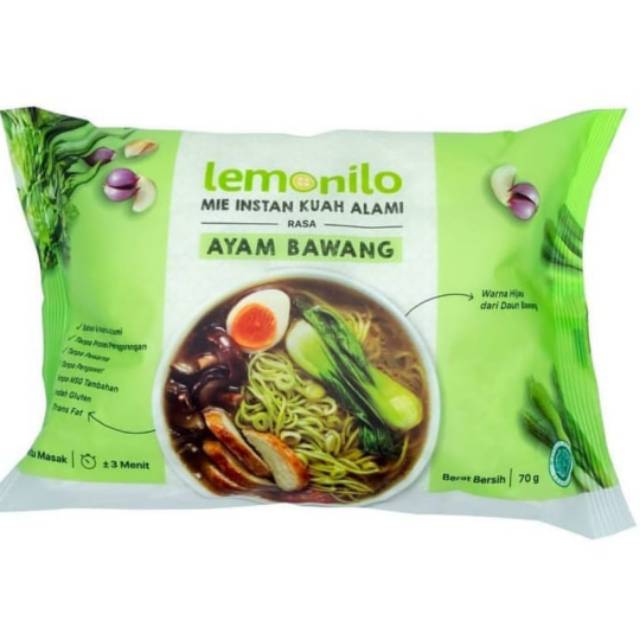 Mie lemonilo rasa ayam bawang