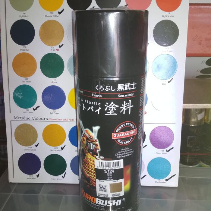 

Samurai Paint (124 Silver) perkakas