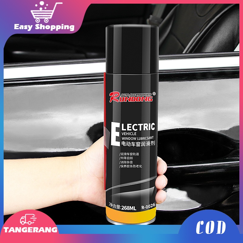 Pelumas Jendela Mobil 268ml Kaca Lift Agen Pembersih Spray Lubricant Untuk Menghilangkan Kebisingan