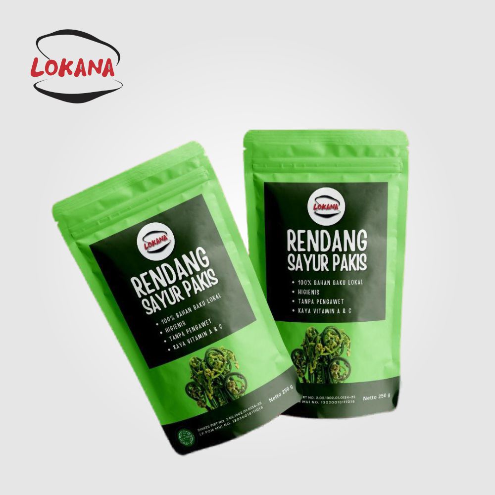 

Rendang Sayur Pakis Lokana 250 Gram