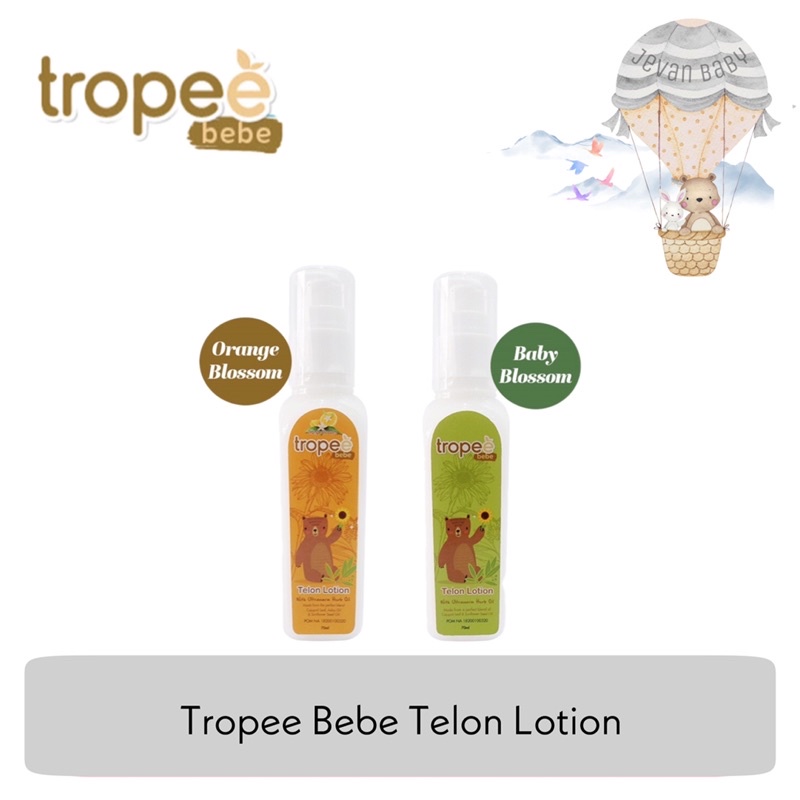 Tropee Bebe Telon Lotion Baby Blossom / Orange Blossom