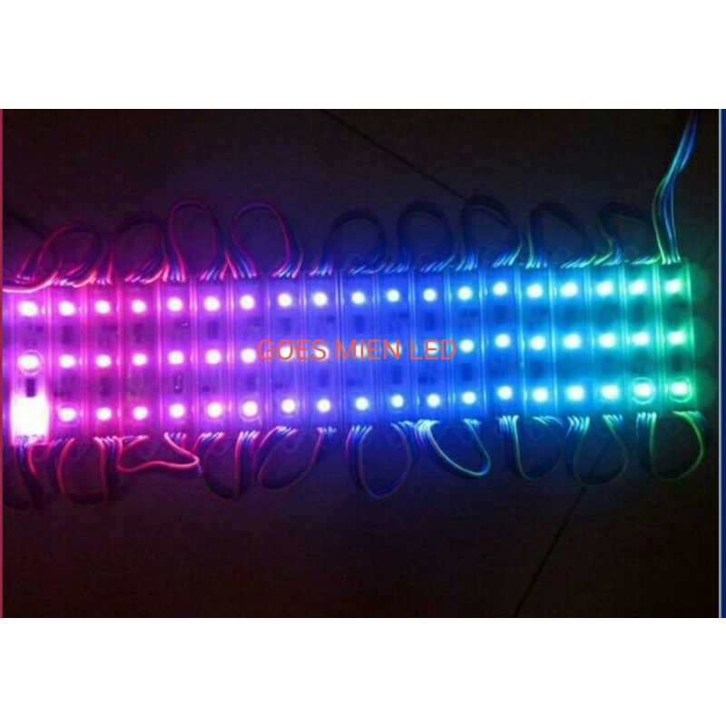 modul 3 led RGB 12 volt smd 5050 per 20 biji