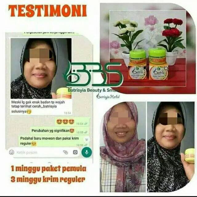 SATUAN Regular Night Cream, Krim Malam Reguler Batrisyia Herbal