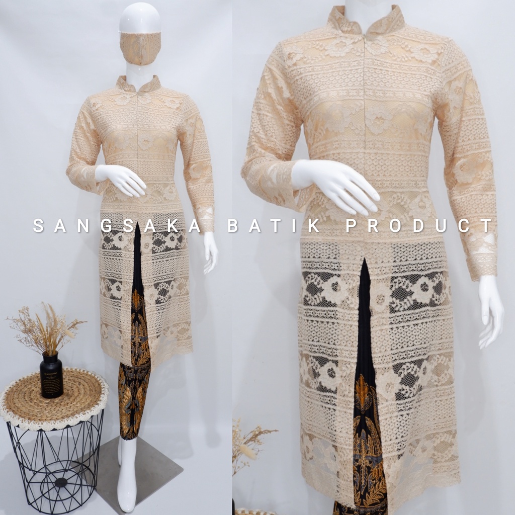 Kebaya Tunik / Tunik Brokat / Kebaya Modern / Kebaya tile / Kebaya Favorite / Batik Couple