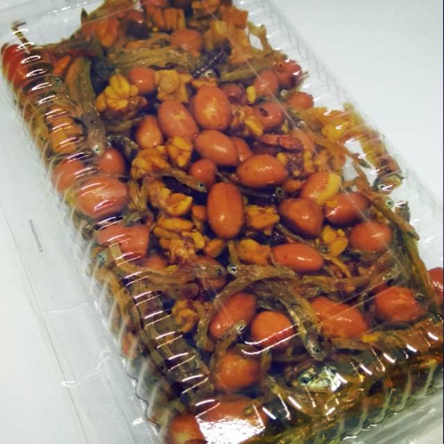 

Acar ikan teri tempe gurih