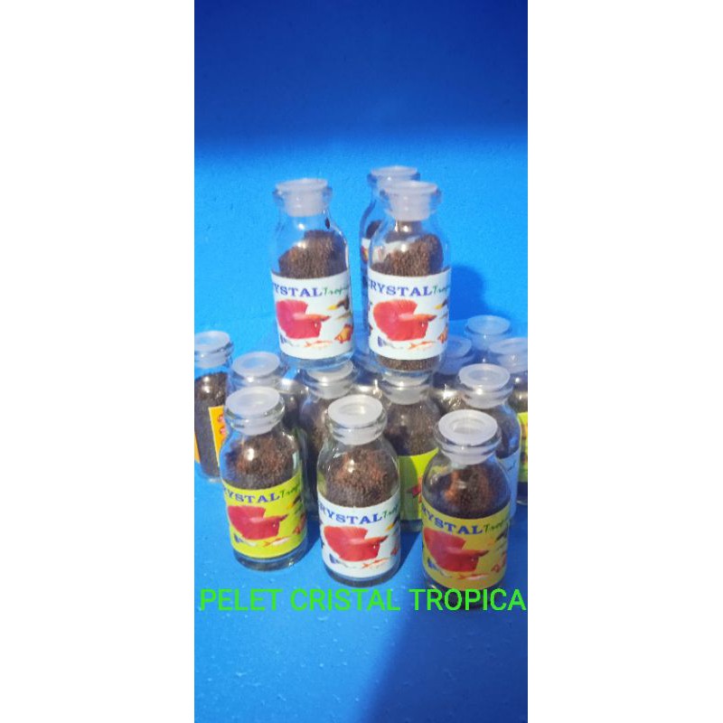 PELET CRYSTAL PAKAN IKAN KECIL 0,3ml