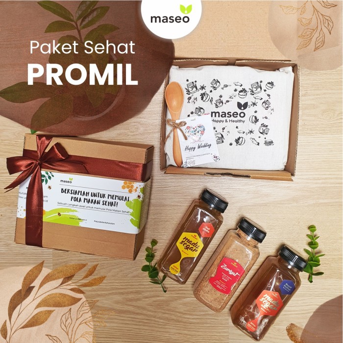 

Maseo HAMPERS KADO HADIAH PERNIKAHAN NIKAH PAKET PROMIL PROGRAM HAMIL