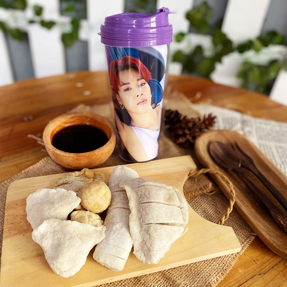 

Pempek BTS - Pempek Palembang Asli Gratis Tumbler BTS + Photocard BTS