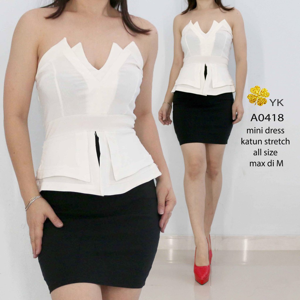 YKsale 0418 mini dress kemben dress katun stretching bodycon sexy dress clubbing party dress