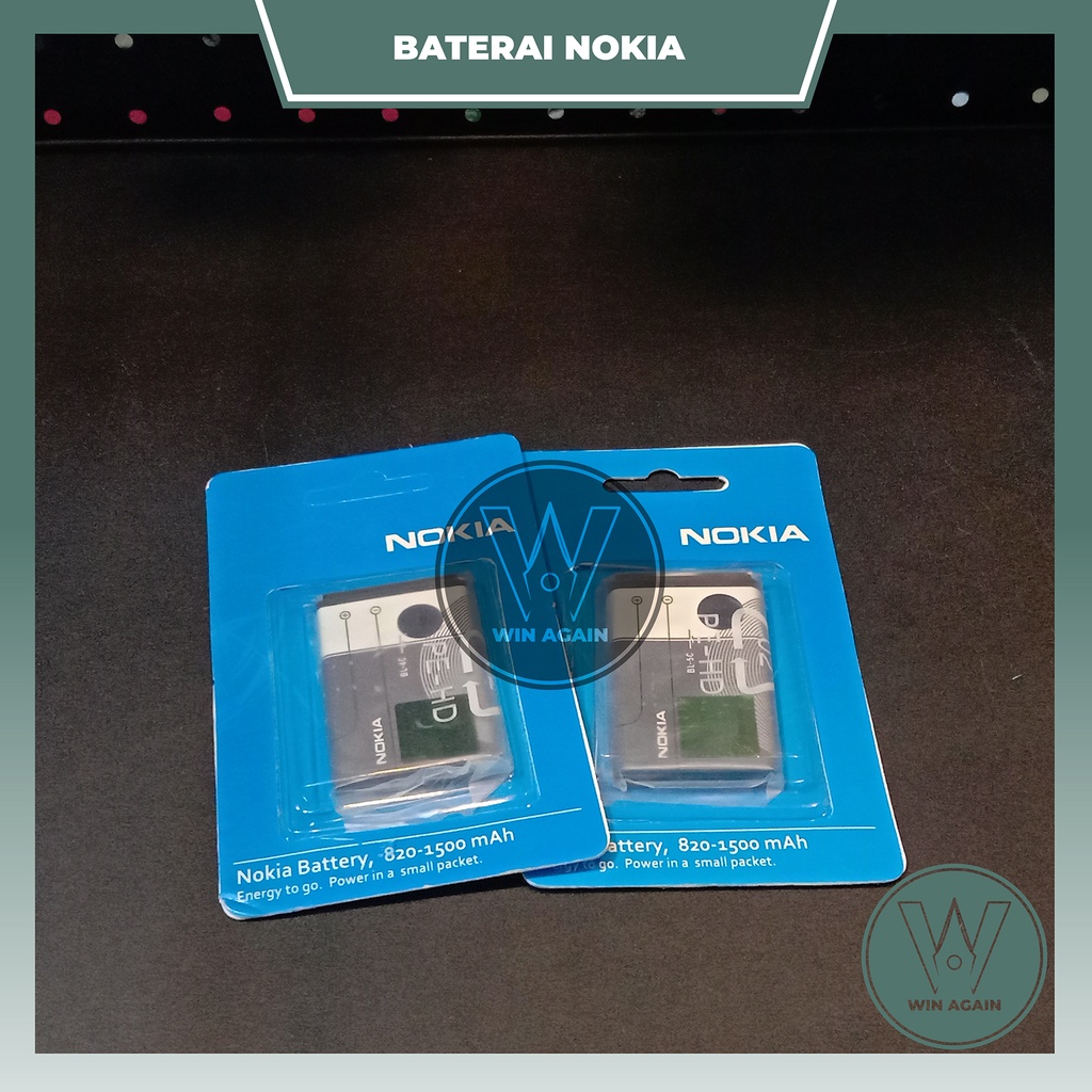 BATERAI NOKIA BL-4C/BATTERY NOKIA BL-5C/BATRE NOKIA