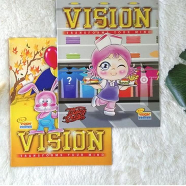 

Sudah READY.. Buku Tulis Vision Murah 38 / 58