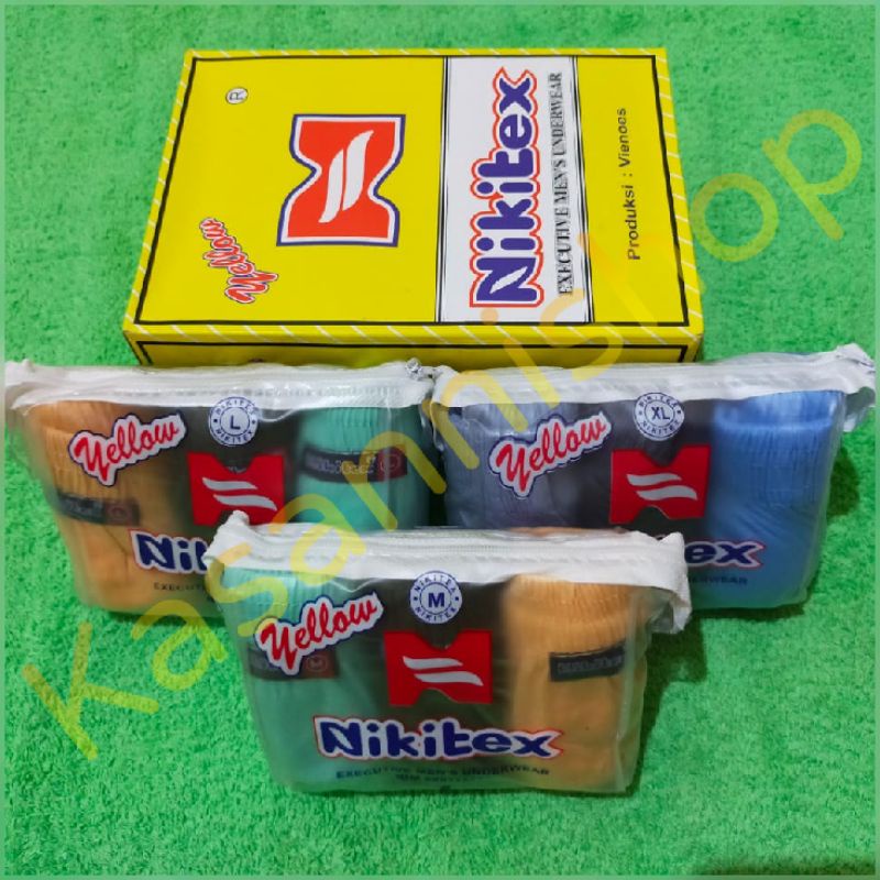 Celana Dalam Pria Nikitex Kuning