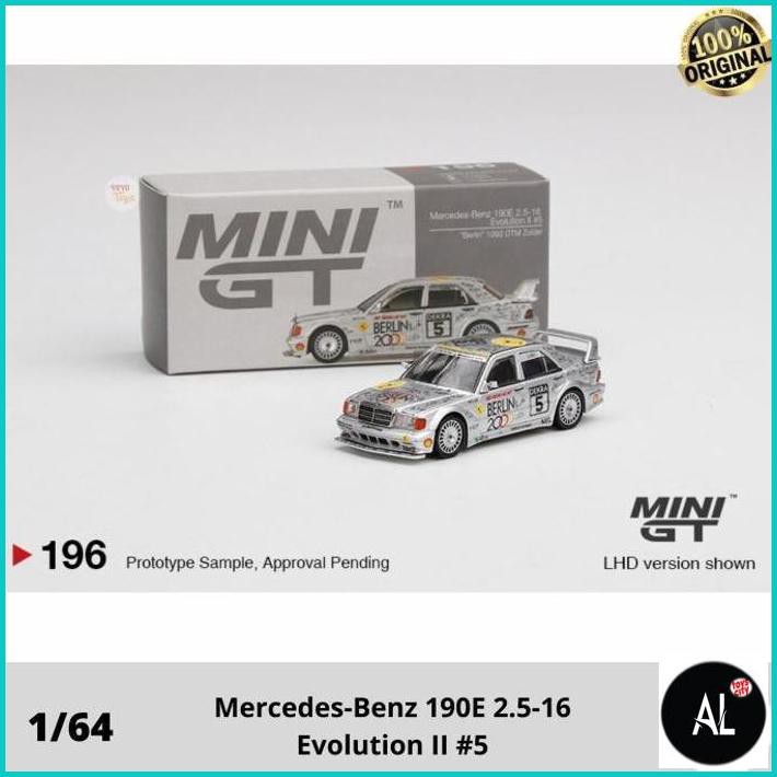 Al Minigt Mercedes Benz 190E 2.5-16 Evolution Ii #5 Mini Gt